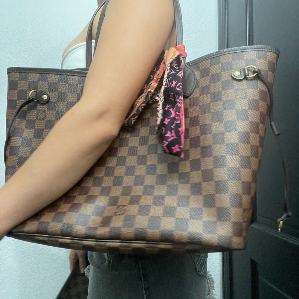 Louis Vuitton Neverfull MM Damier Ebene ✨